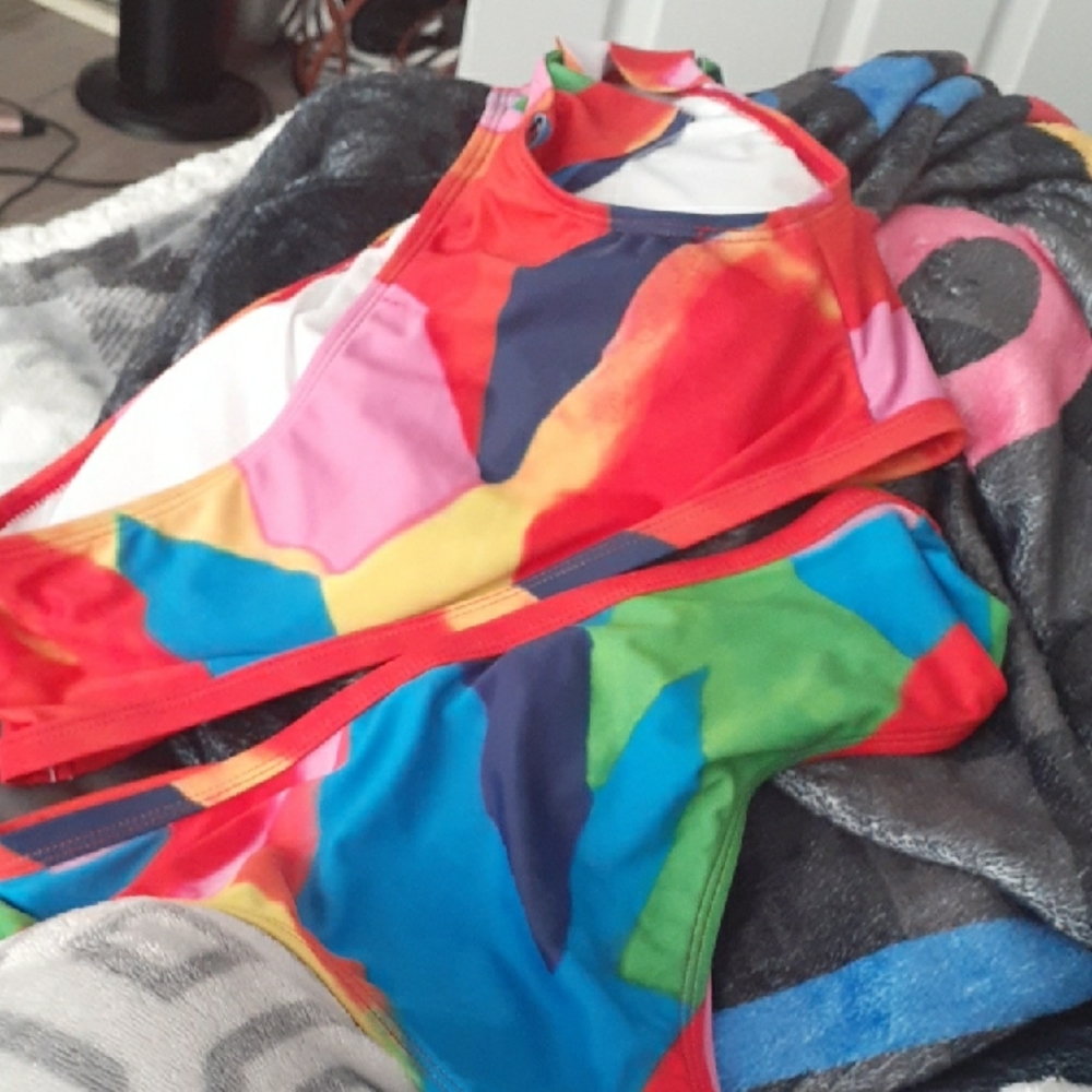 Colorful Abstract Swimsuit